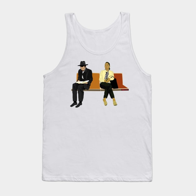 NYC Subway Riders Tank Top by RMZ_NYC